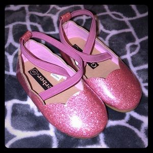 💋Glittery ballerina style dress shoes